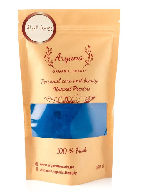 Moroccan Organic Blue Nila Powder 100G For Skin Lighten skin tone