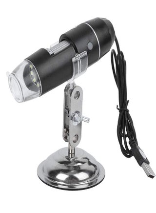 USB Microscope 0-800x Magnification 8 LED Digital Matte Pattern Microscope with Bracket Compatible for Vista Windows XP 7 8 10 Linux microscope - pzsku/ZE10E2D51349CE4E91AC7Z/45/_/1715630162/6d04bdcf-a2b0-4bb8-a3f3-91ced7ffb0bf