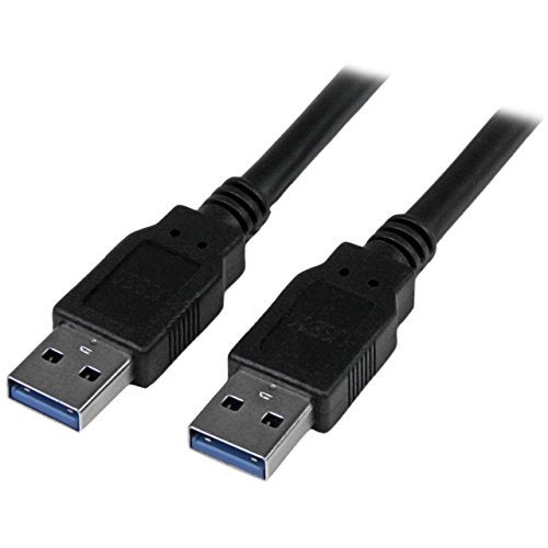 StarTech.com 3m 10 ft USB 3.0 Cable - A to A - M/M - Long USB 3.0 Cable - USB 3.1 Gen 1 (5 Gbps) (USB3SAA3MBK) - Image 1