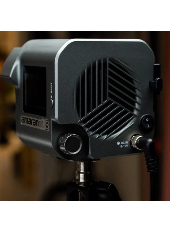 أبتشر ضوء LED نهاري أماران COB 60d S من أبرتشر – قوة 65 واط، 5600K، تبريد صامت، تركيب Bowens، تطبيق Sidus Link، تصميم مدمج للاستوديو والتصوير الخارجي - Image 5