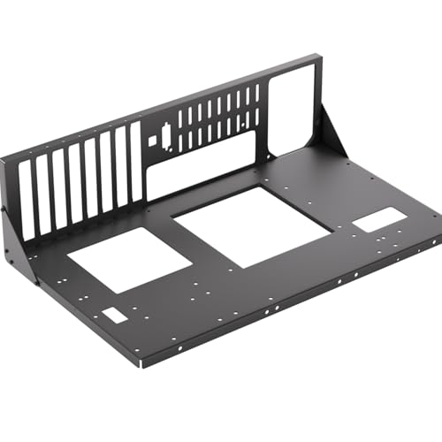JOYJOM Open Air PC Case PC Test Bench PC Case ATX Open Frame Computer Case DIY PC Rack for ATX MATX ITX Motherboards - Image 1
