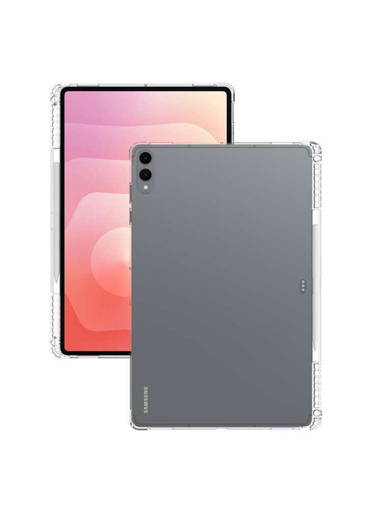 For Samsung Galaxy Tab S11 Ultra Case Reinforced Four Corner Anti-Drop Clear TPU Tablet Cover with Pen Slot - Image 3