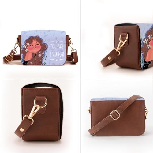 Kalankit Sling Bag for Woman | Stylish Vegan Leather Crossbody Bags for Women | Lightweight Side Bag & Shoulder Bag for Woman, Everyday Sling Bags & Birthday Gifts for Women - Image 4