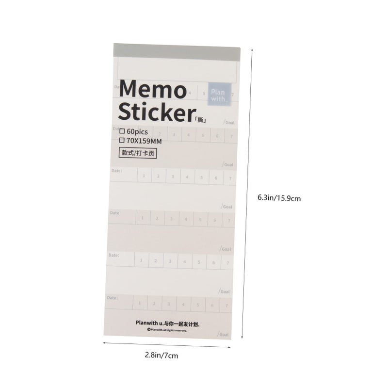 Colorful Tearable Memo Stickers for Study Work Home School Office Planning Labels - Image 3