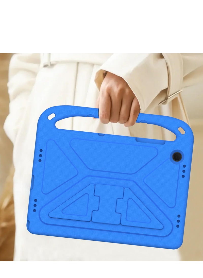 Generic - Kids Case For Samsung Galaxy Tab A9+ A9 Plus 11-Inch (2023) SM-X210/ X215/X216 EVA Foam Lightweight Shockproof Duarable Tablet Cover with Handle Stand Case For Children Firendly (Blue) - Image 1