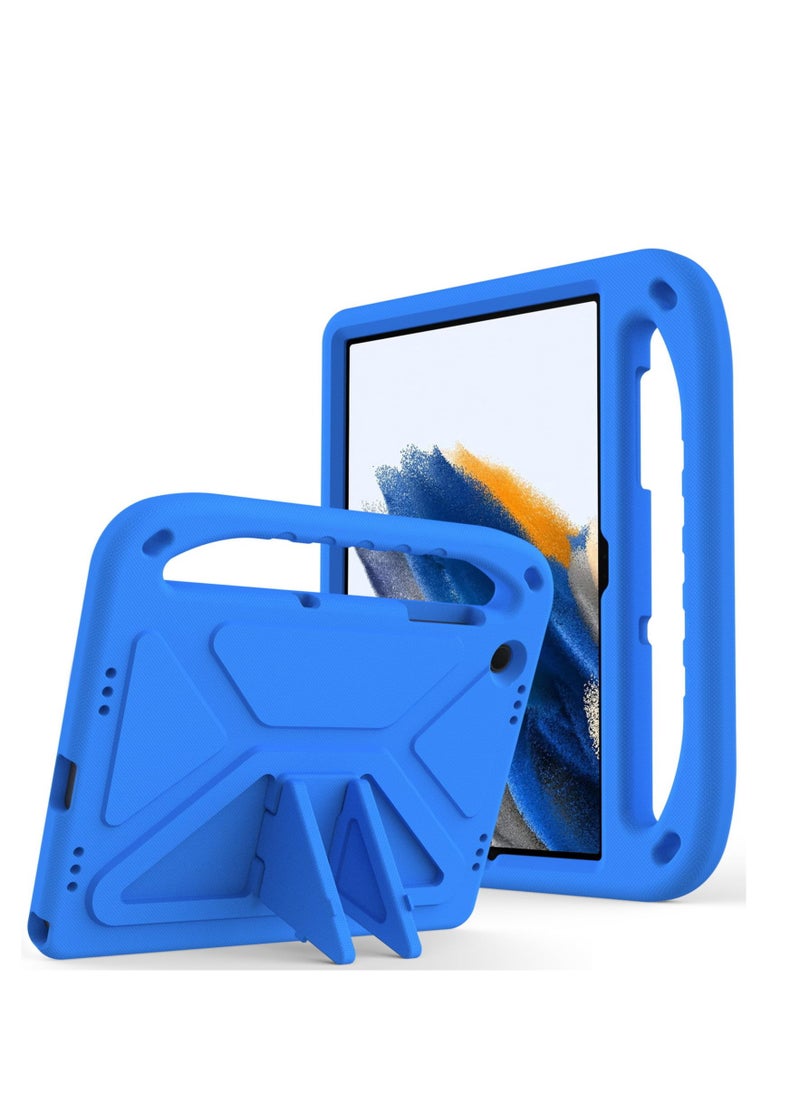 Generic - Kids Case For Samsung Galaxy Tab A9+ A9 Plus 11-Inch (2023) SM-X210/ X215/X216 EVA Foam Lightweight Shockproof Duarable Tablet Cover with Handle Stand Case For Children Firendly (Blue) - Image 1
