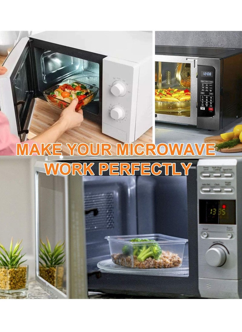 XiuWoo - Small Glass Microwave Plate Replacement for 9.6 inch / 24.5cm - Image 1