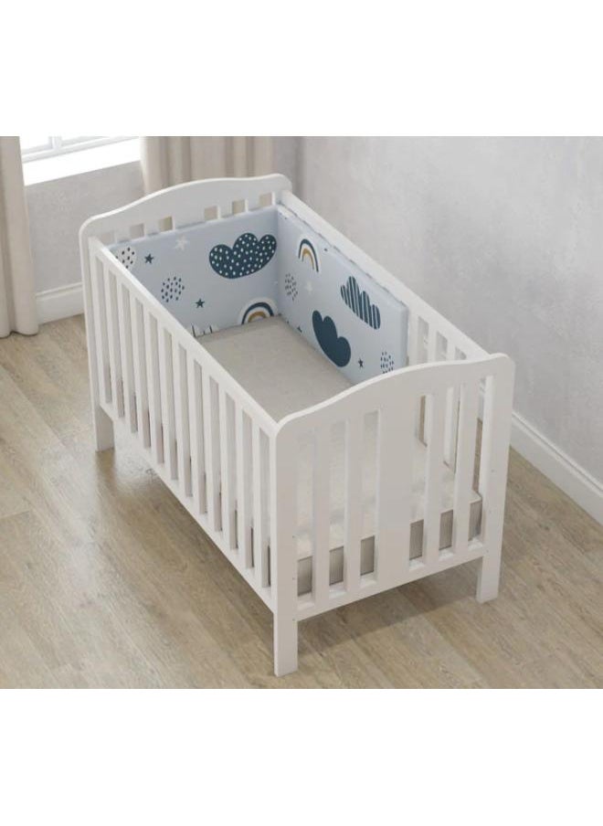 Mamas Gift Navy Clouds Bumper 