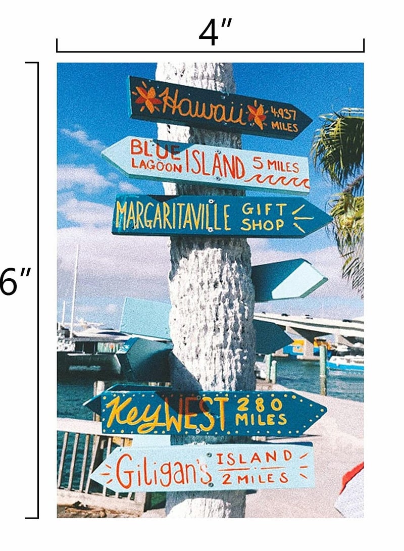 Luckam 50 Pcs Double Sided Wall Collage Kit Aesthetic Room Decor Posters Pictures for Bedroom Teen Girls Fashion Fresh Retro 4 x 6 Inch - Image 2