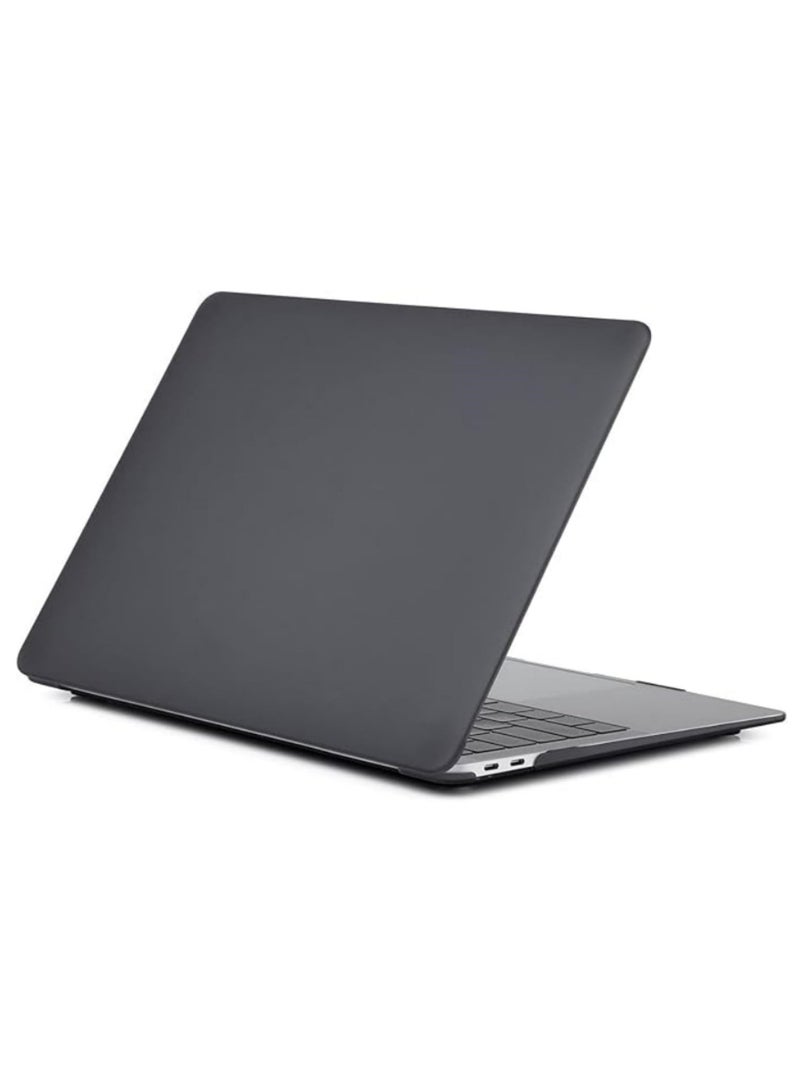 1PC Hard Plastic Case for MacBook Air 13 Inch (Models A1466 & A1369, 2010-2017 Release) Matte Black Protective Shell Cover Durable Snap-On Design  - Image 1