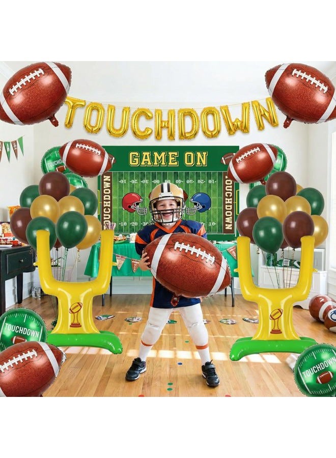 froufing Football Balloon garland arch - Image 5