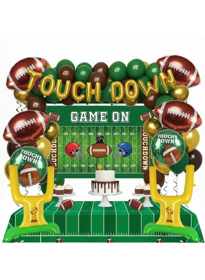 froufing Football Balloon garland arch - Image 1