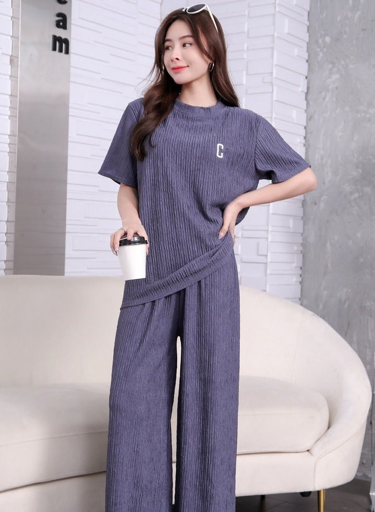 DubaiGallery Women's Pack Of 2 Top And Bottom Pyjama Set