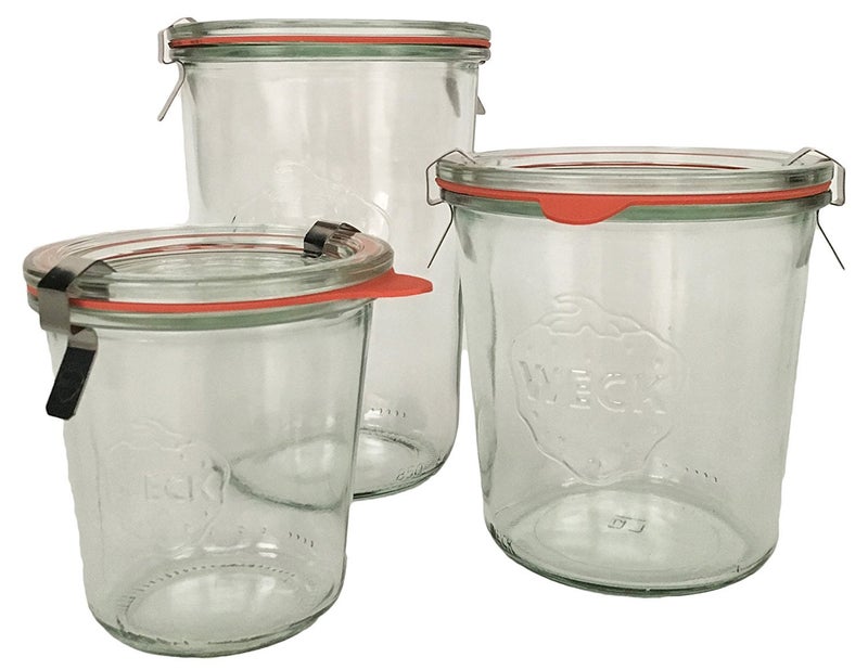 Weck Mold Jar Combo Packs (Only Keep Fresh Lids)