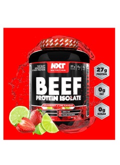 NXT Nutrition NXT Beef Protein Isolate Strawberry & Lime 1.8kg 60 Servings  - Image 3