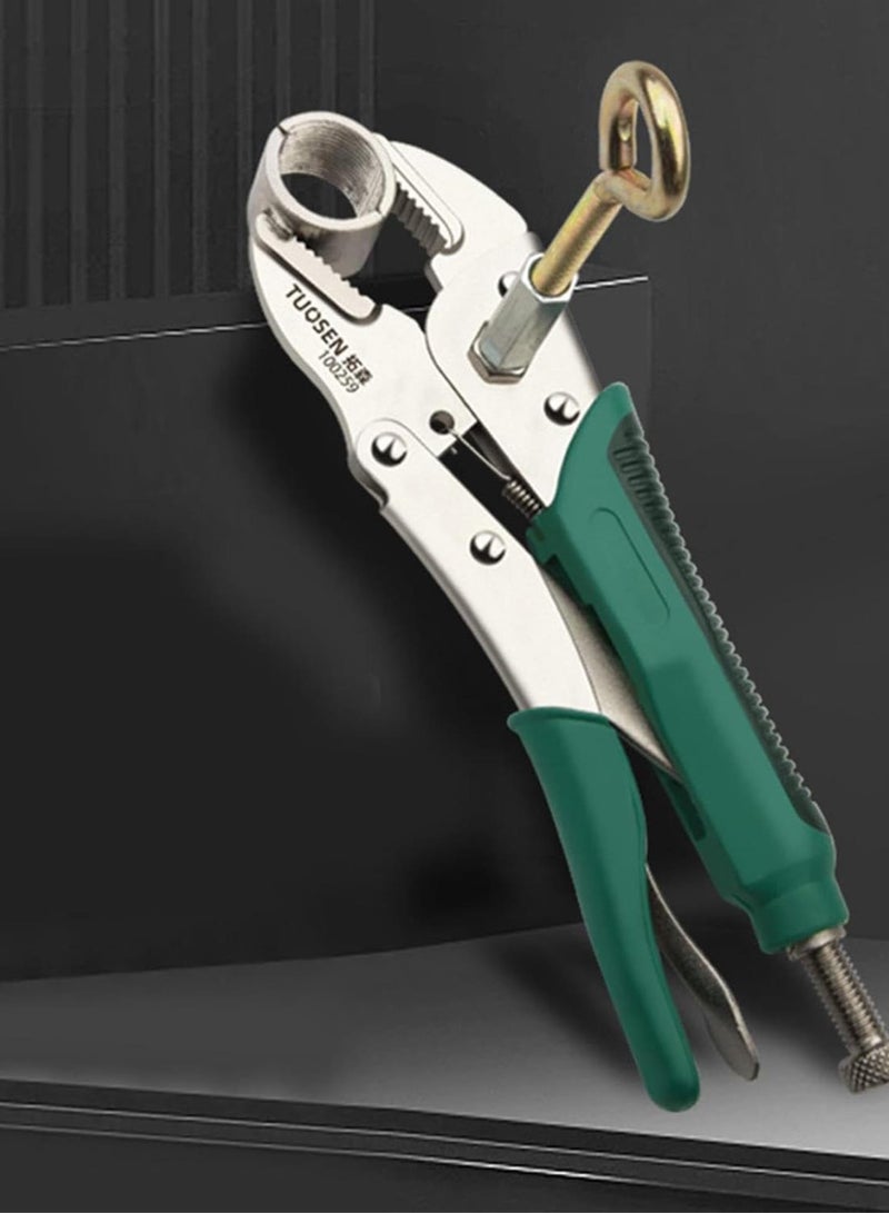 GGOOT Floor Heating Pipe Pliers - Ergonomic Underfloor Heating Plumbing Repair Disassembly Tool,Floor Heating Hardware for Manifold Cleaning, Pipe Connection Changing - Image 3