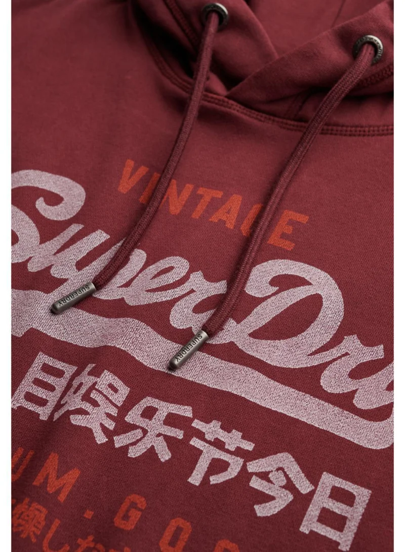 Superdry  Vintage Logo Duo Classic Hoodie for Men | Best Price UAE