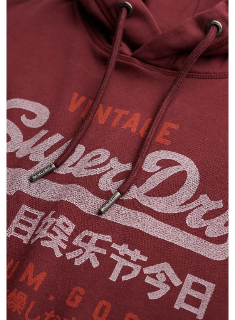 Superdry  Vintage Logo Duo Classic Hoodie for Men | Best Price UAE