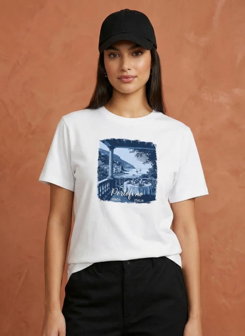 NOBERO Nobero Women Graphic Printed T-shirt