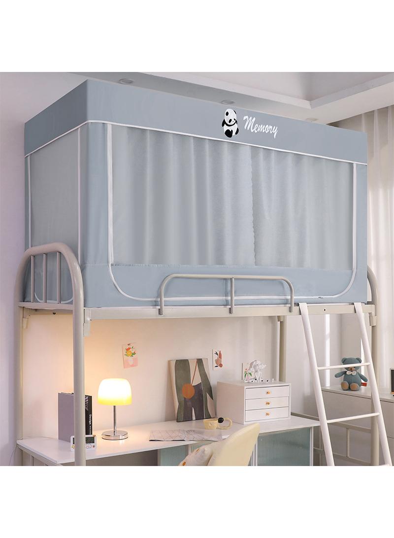 general Fashion Deck Curtain Student Dormitory Bed Curtains Mosquito Net With Bracket Gift For The Start Of The School Season - Image 1