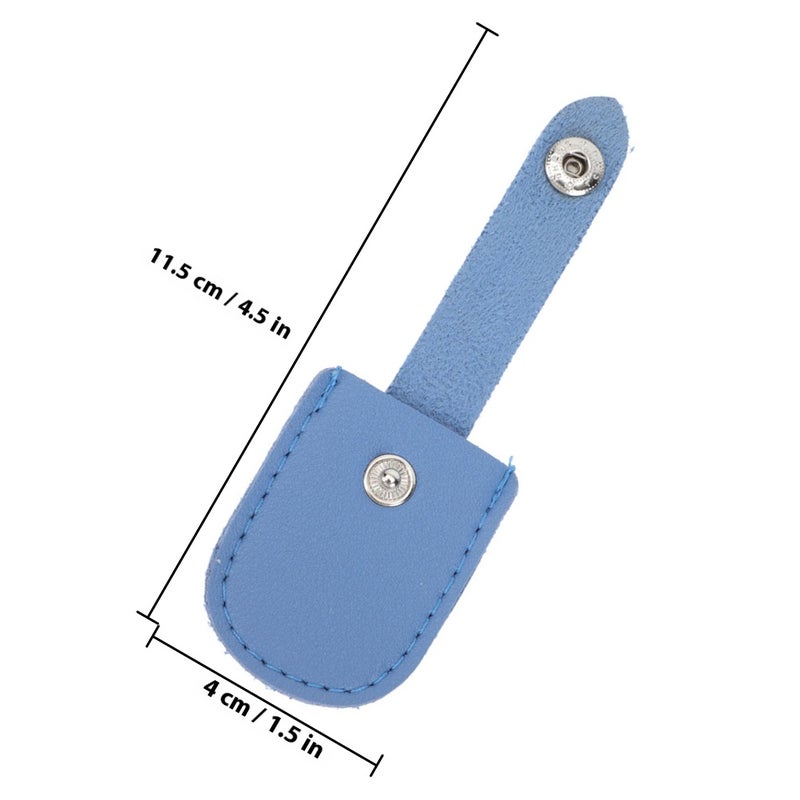 6Pcs Protective PU Sleeves Nail Covers Decorative Nail Art Tools for Nail Salon Using - Image 2