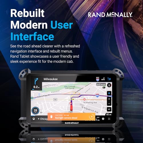Rand McNally RANDTAB6 6-inch GPS Truck Navigator with Industry's Best Custom Trucking Routes, Rand Navigation 2.0 with 2025 Maps - Image 3