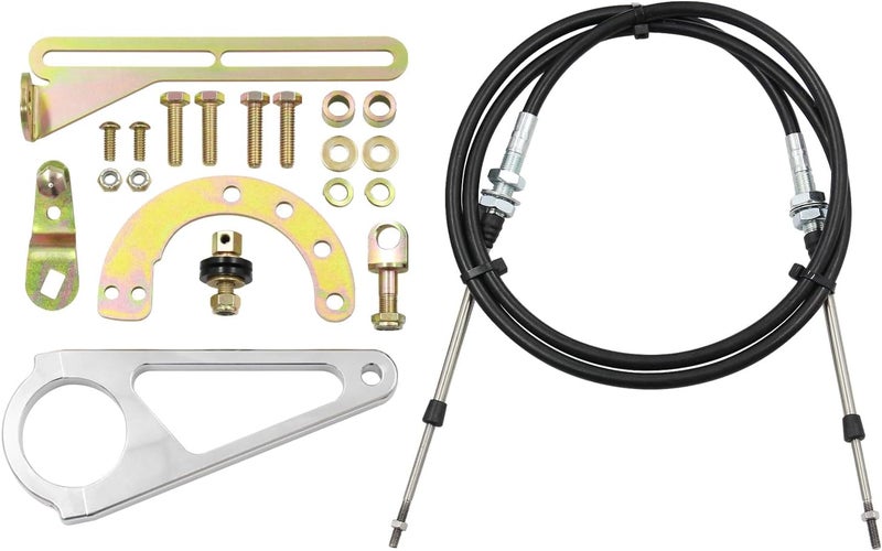 WnSEu 2 Inch Cable Column Shift Linkage for Aftermarket GM Transmissions - Image 2