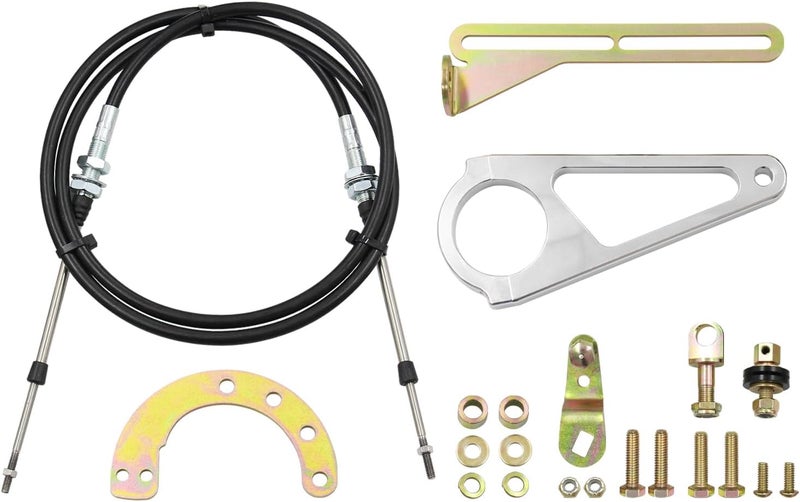 WnSEu 2 Inch Cable Column Shift Linkage for Aftermarket GM Transmissions - Image 3