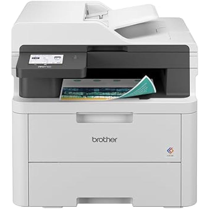 WIRELESS ALL IN ONE PRINTER, MFC-L3720CDW, WITH ADVANCED LED COLOR LASER PRINT, ADF, DUPLEX & MOBILE PRINTING, HIGH YIELD INK TONER - Image 1