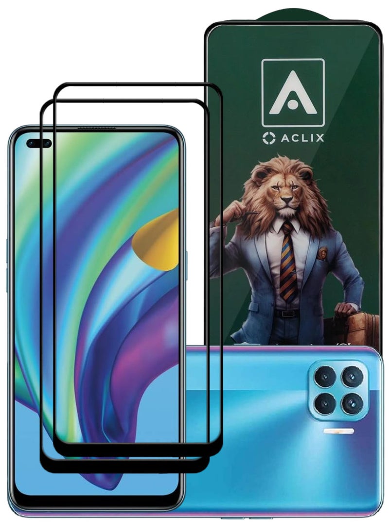 أكاليكس قطعتين، حماية شاشة،  لهاتف اوبو  A93، جودة ممتازة. - Image 1