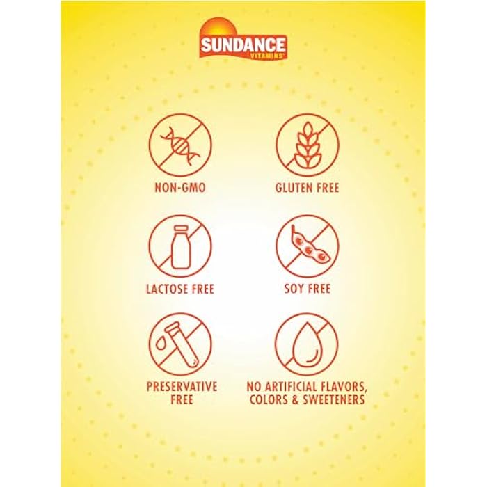 Sundance L-Arginine 1000mg Capsules | 60 Count | Free Form Amino Acid Supplement | Non-GMO and Gluten Free Supplement - Image 3