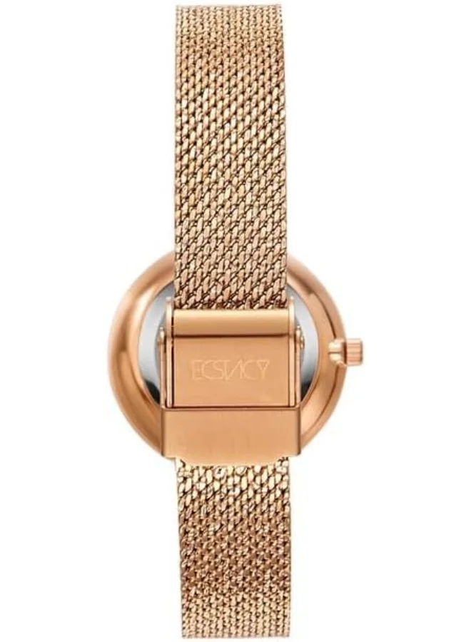 إكستاسي ECSTACY Women's Analog Beige Dial Watch - E20506-RMKMK