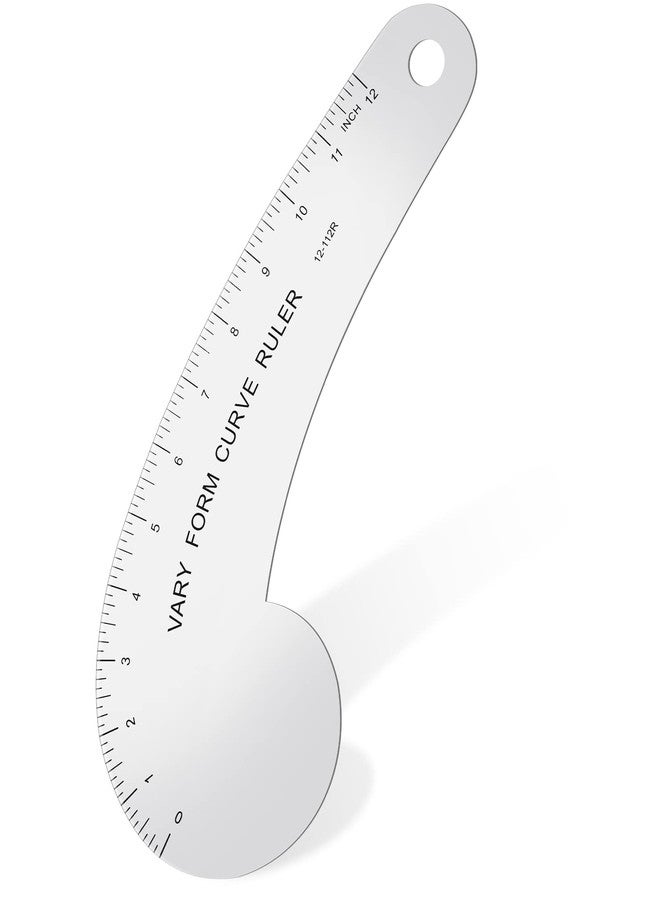 Youyole Vary Form Curve Ruler Solid Aluminum French Hip Curve Ruler for Measuring Sewing Design Making - Image 1