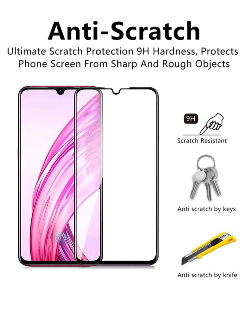 Risen 2 Pcs Samsung Galaxy A41 Screen Protector Tempered Glass Film [Full-Coverage][Case Friendly] 9D Screen Protector for Samsung Galaxy A41  - Image 2