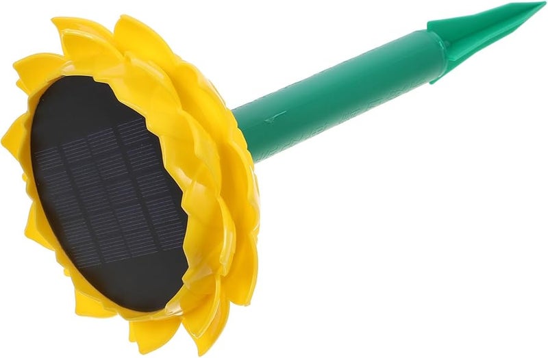 Solar Powered Outdoor Wireless Speaker Portable Garden Weatherproof Buddha Songs Player - Image 1