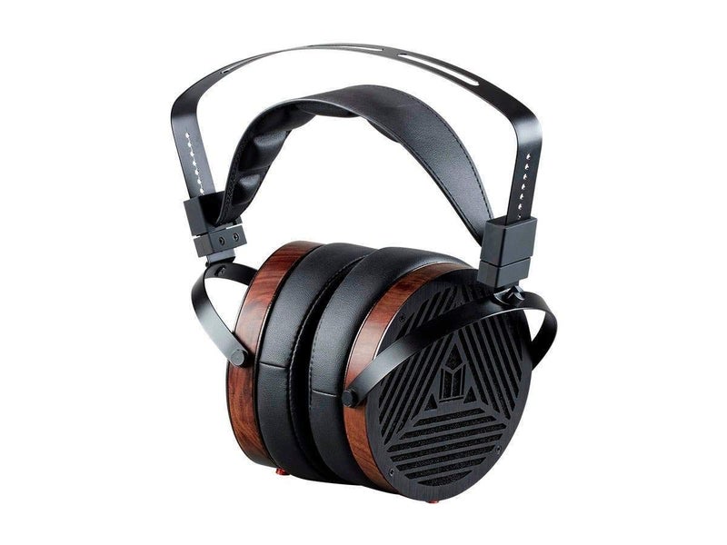 Monolith Over Ear Planar Magnetic Headphones With 106mm Driver 50 Ohm 10 Watt Maximum Power Handling Open Back Design Comfort Ear Pads For StudioProfessional BlackWood