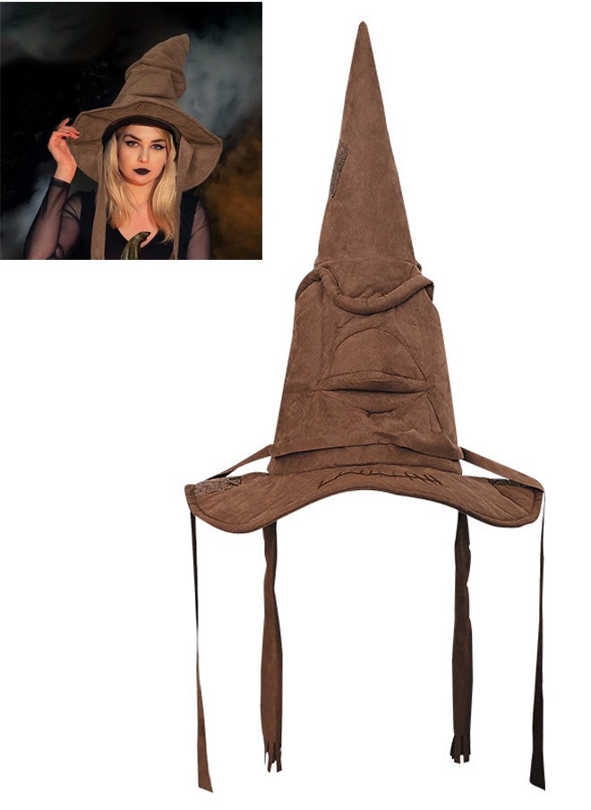 Generic - Witch Hats Thickened Witch Costume Accessories Witches Hat Funny Wizard Hat for Adults and Teens Cosplay Costume Party Festivals Masquerade - Image 1