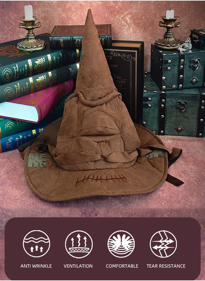 Generic - Witch Hats Thickened Witch Costume Accessories Witches Hat Funny Wizard Hat for Adults and Teens Cosplay Costume Party Festivals Masquerade - Image 1