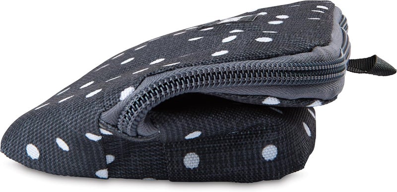 Pac-Kit Freezable Snack Bag, Polka Dots, Built with EcoFreeze Technology, Foldable, Reusable, Zip Closure Locks in Cool Dry Air, and Fresh Snacks On the Go - Image 4
