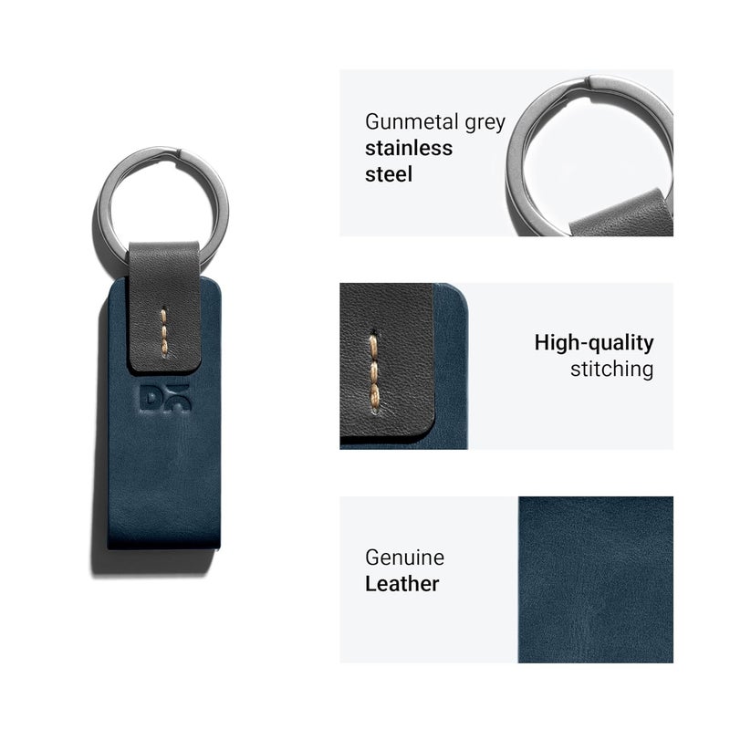 Daily Objects Hand Stitched Trooper Durable Crunch Leather Keyring - Image 2