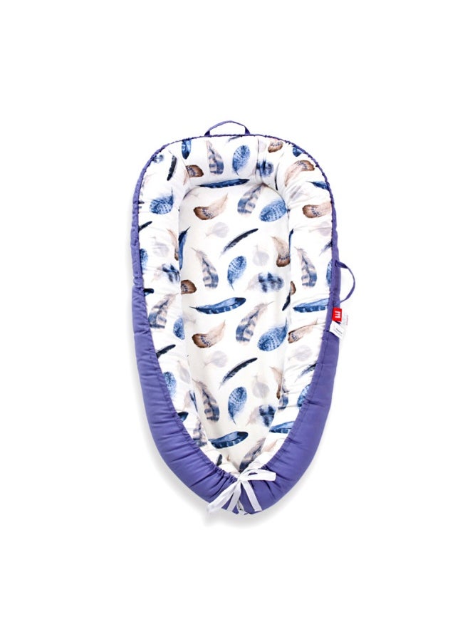 Generic Baby Nest Bed - Portable, Washable, Pressure-Relief Crib 