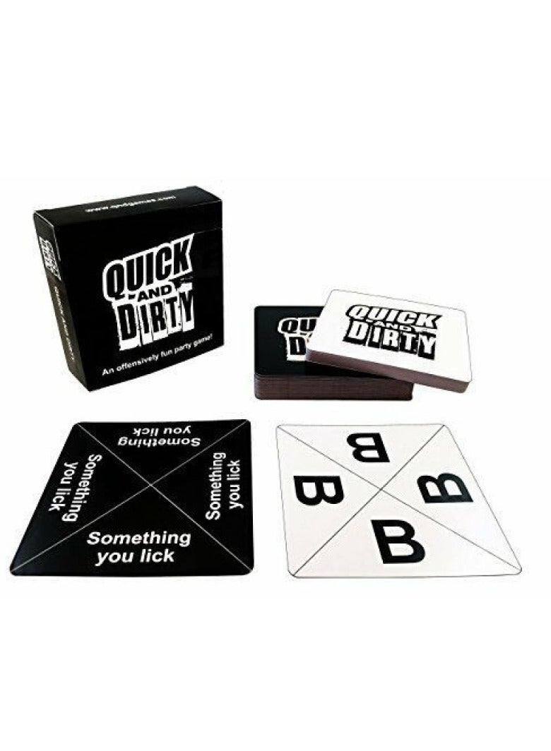 RedMapleTEK Quick and Dirty Family Game Card, Fun Card Game, Party Games and Holiday Card Games - Image 3