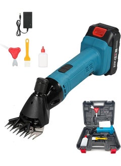 erorex Electric Sheep Shears 9 Tooth 6 Speed Adjustable Wool Shearing Machine Rechargeable Lithium Ion Clippers For Sheep Goats And Farm Animals  - Image 1