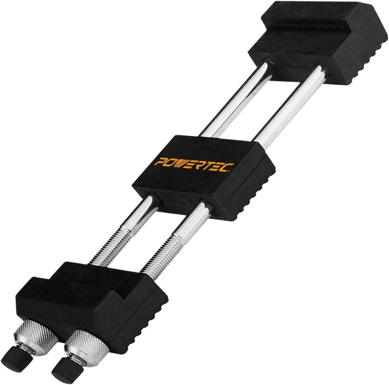 POWERTEC Sharpening Stone Holder – Adjustable Whetstone Stone Holder 5.5" to 9", Non-Slip Rubber Base for Secure Knives Sharpening for Kitchen w/knife Sharpener, Wet, Diamond Stone(71013) - Image 1