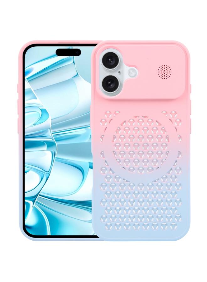 اس-توب جراب هاتف iPhone 16 بلون متدرج مع خاصية العلاج بالروائح العطرية من MagSafe - Image 1