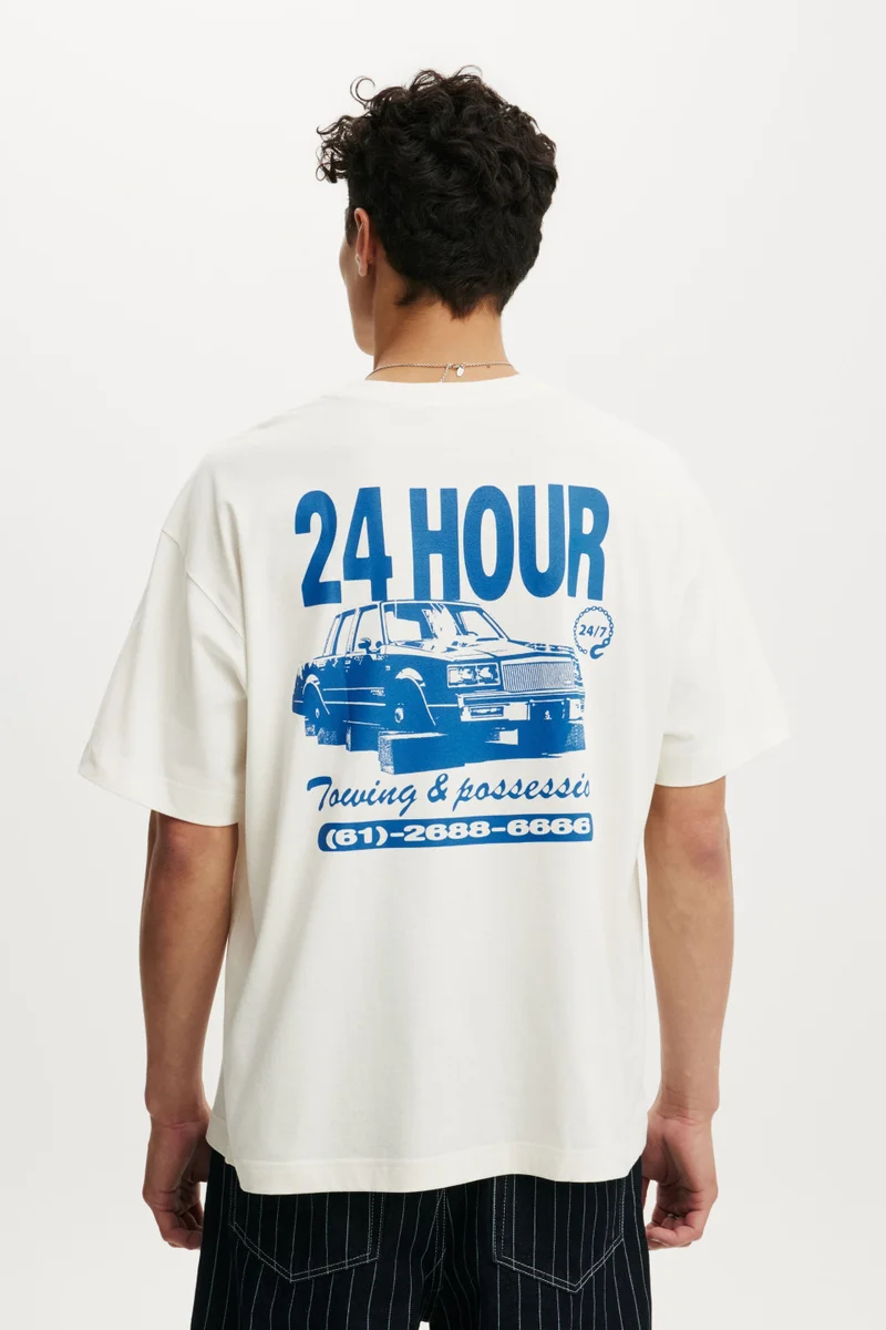 كوتون اون Box Fit Graphic T-Shirt