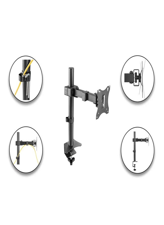 Skill Tech - SH M0024T Articulating Desk Mount for 17"–32" Screens, VESA 100x100, Max Load Capacity 7kg - Image 1