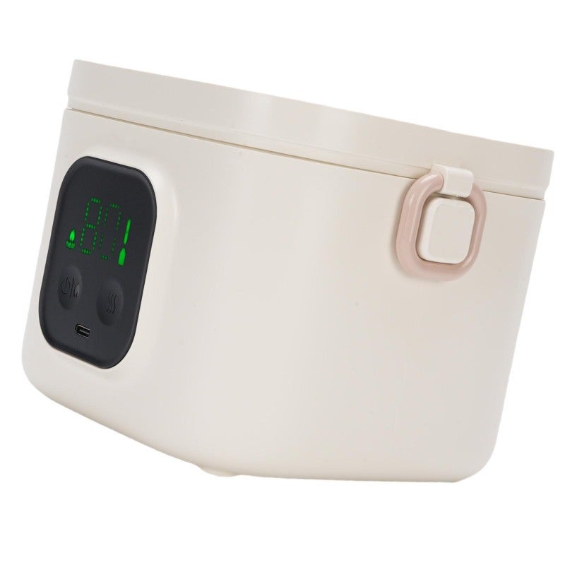 Cordless Electric Lunch Box 25W Heated Lunch Box 500ML 304 Stainless Steel Container Portable Food Warmer Battery Powered for Toddler Boys Girls - Image 3