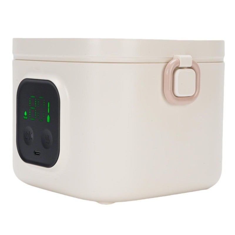 Cordless Electric Lunch Box 25W Heated Lunch Box 500ML 304 Stainless Steel Container Portable Food Warmer Battery Powered for Toddler Boys Girls - Image 4