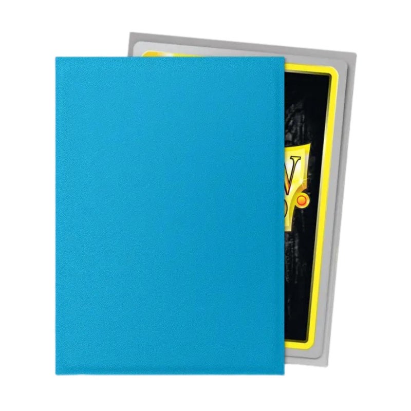 Dragon Shield | Matte Dual Standard Size Card Sleeves | 100ct - Smooth & Tough Premium TCG Sleeves - Compatible with Pokemon, One Piece, and Magic: The Gathering | Sky Blue & Silver - Image 5